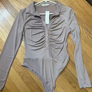 Timing Ruched Bodysuit